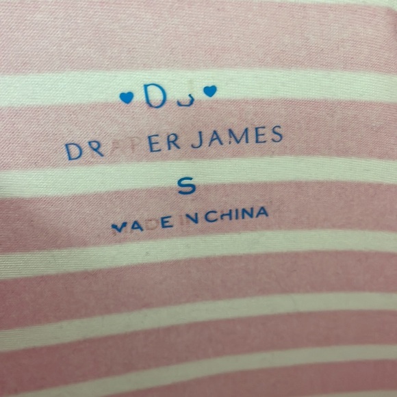 Draper James Pink & White Stripe PJ Shirt - Picture 5 of 5